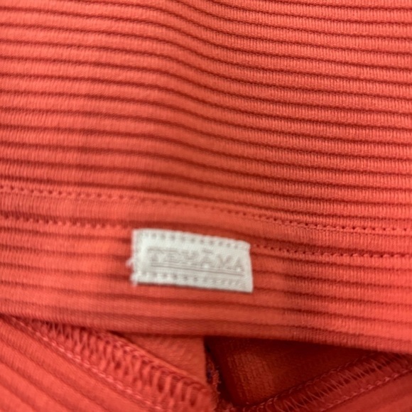 Tehama Men’s Short Sleeve Polo. Hang’em Dry Moisture Wicking. XL  Peachy orange - Picture 3 of 4